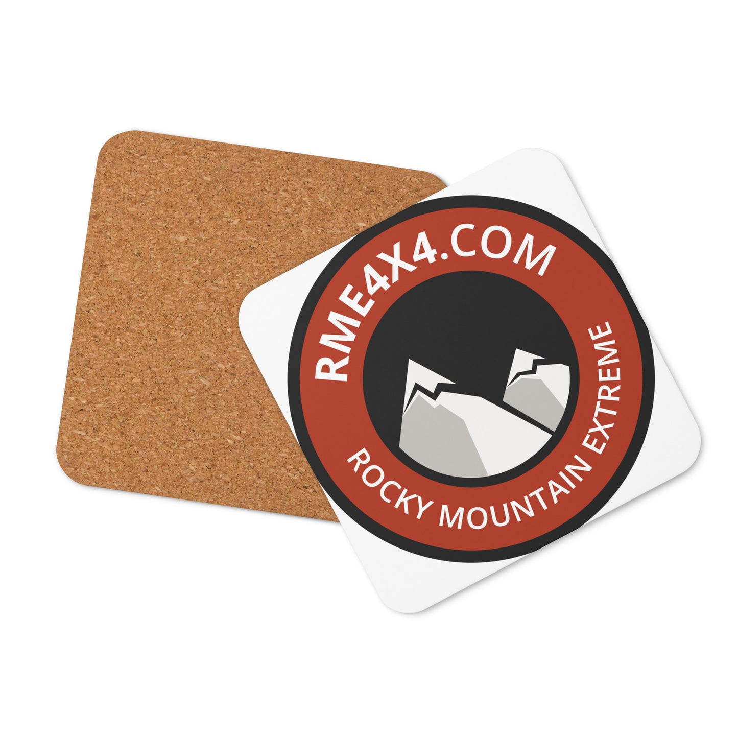 Cork-Back Coaster - RME Moab Red