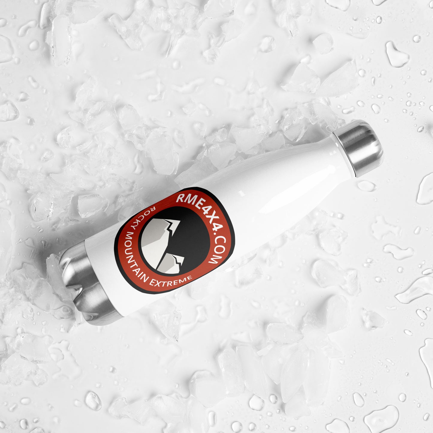 Stainless Steel Water Bottle - RME Moab Red